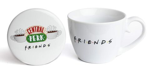 Mug Et Sous Tasse - Friends -  Coffret Pour Le Café Ou Le Thé
